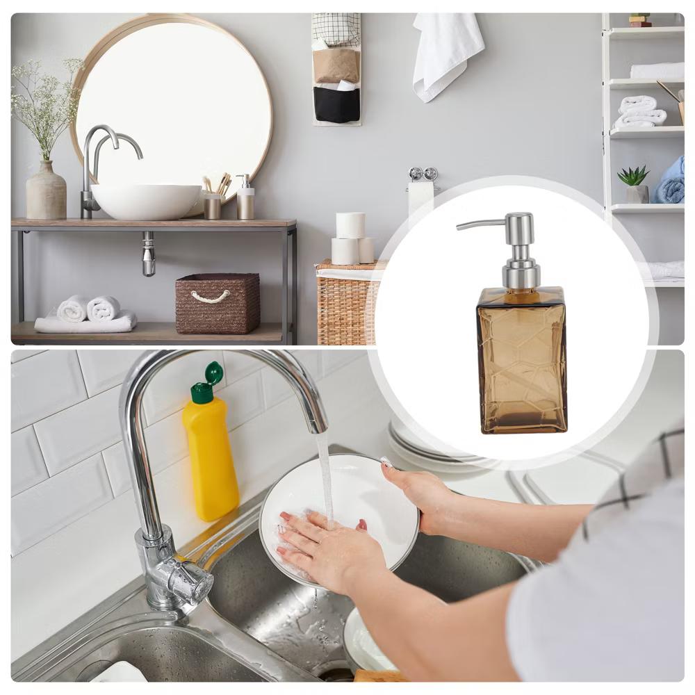 Texture Pattern Pump Soap Dispenser 1 Pc - Image 8