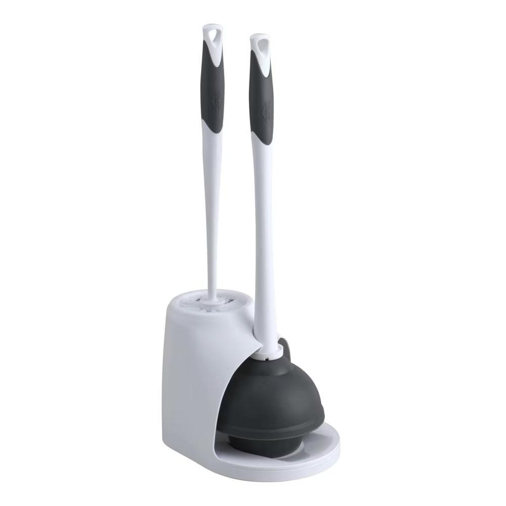 Plunger & Toilet Brush with Carry Caddy - Image 3