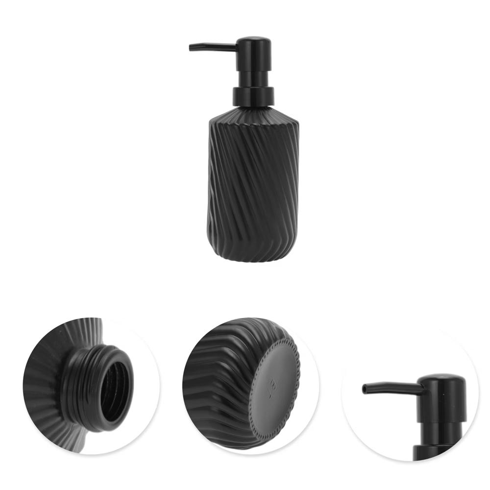 Durable Cylinder Twill Lines Soap Dispenser 1 Pc - Image 4