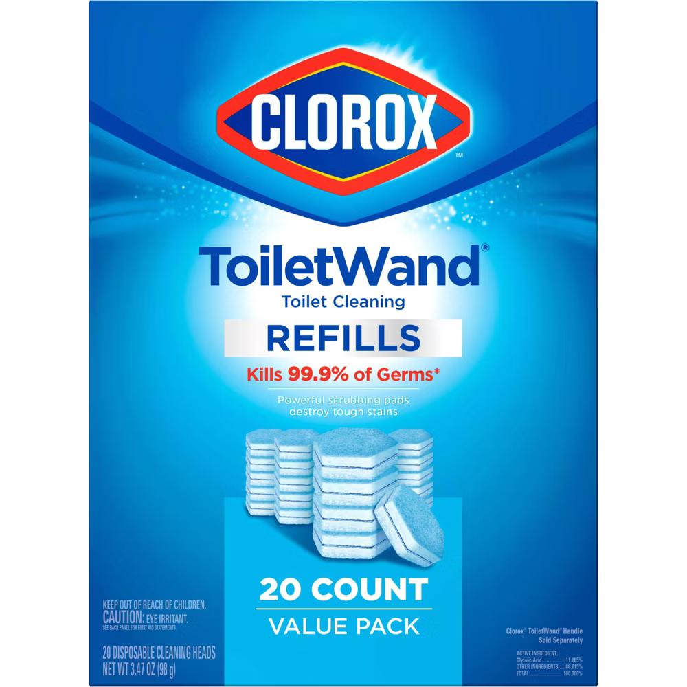 ToiletWand Disinfecting Refills Disposable Wand Heads - 20ct - Image 4