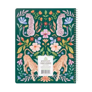 greenroom 70 college Notebook Green