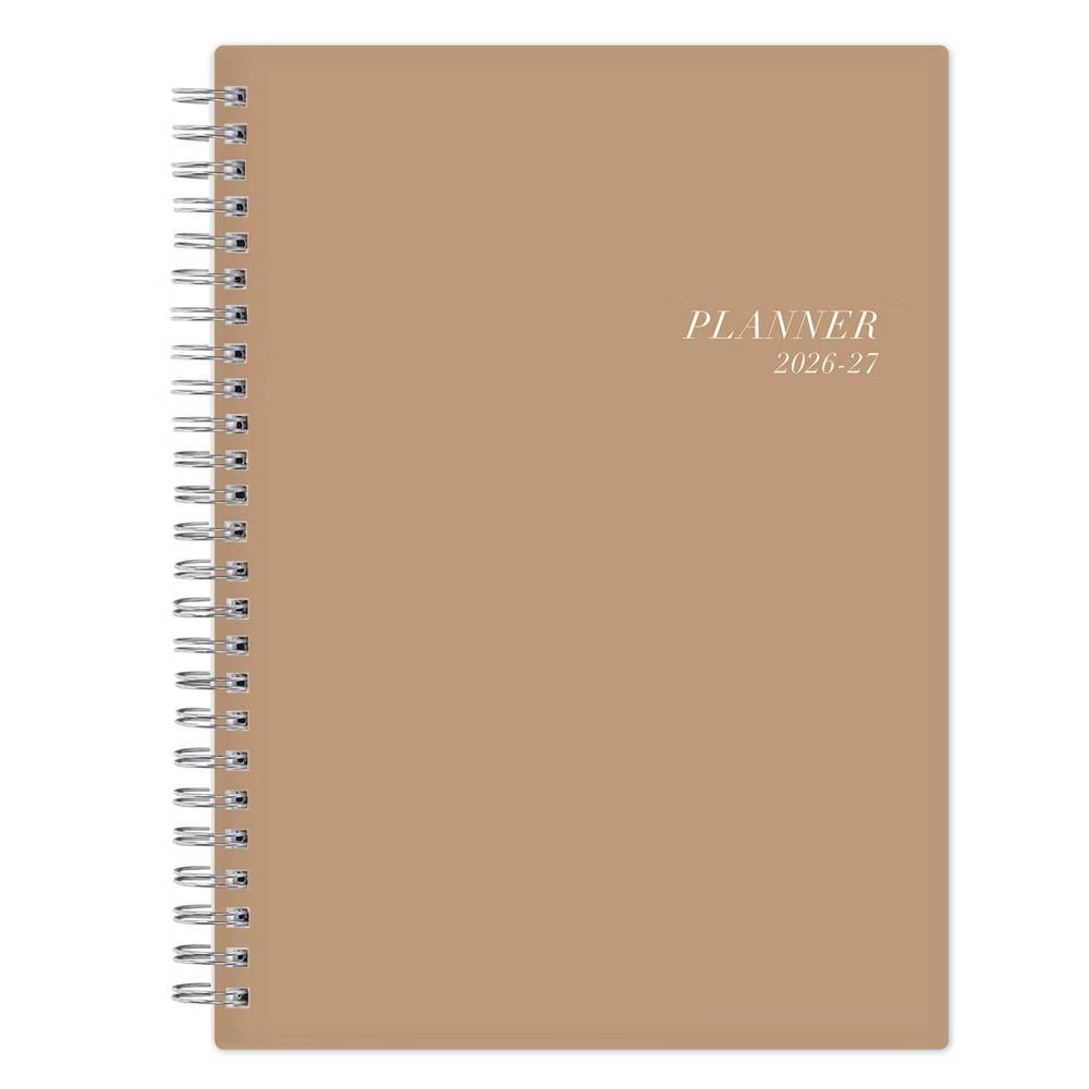 Blue Sky 5.875"x8.625" 2026-2027 Planner Notes BS Solid Sand Weekly/Monthly 15 Months Safety Wirebound - Image 10
