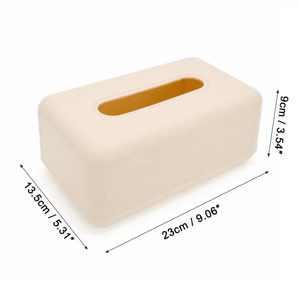 Solid Color Tissue Box Cover 1 Pc - Image 5