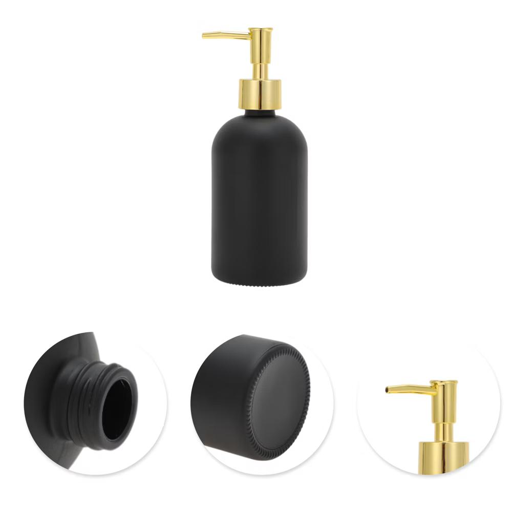 Reusable Cylinder Frosted Soap Dispenser 1 Pc
