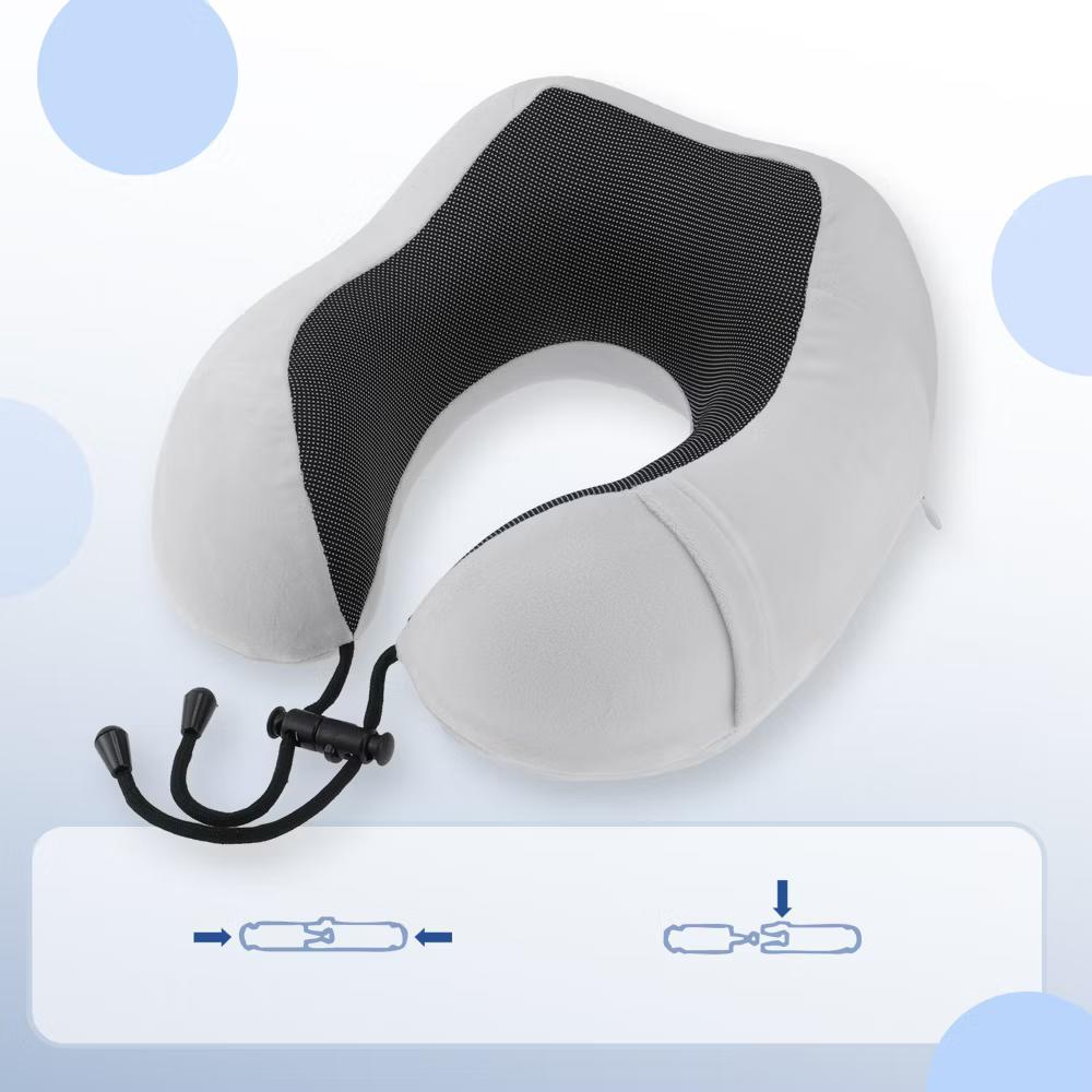 Neck Pillow for Airplane Travel 10.63 * 9.06 * 5.51 inches 1 Set