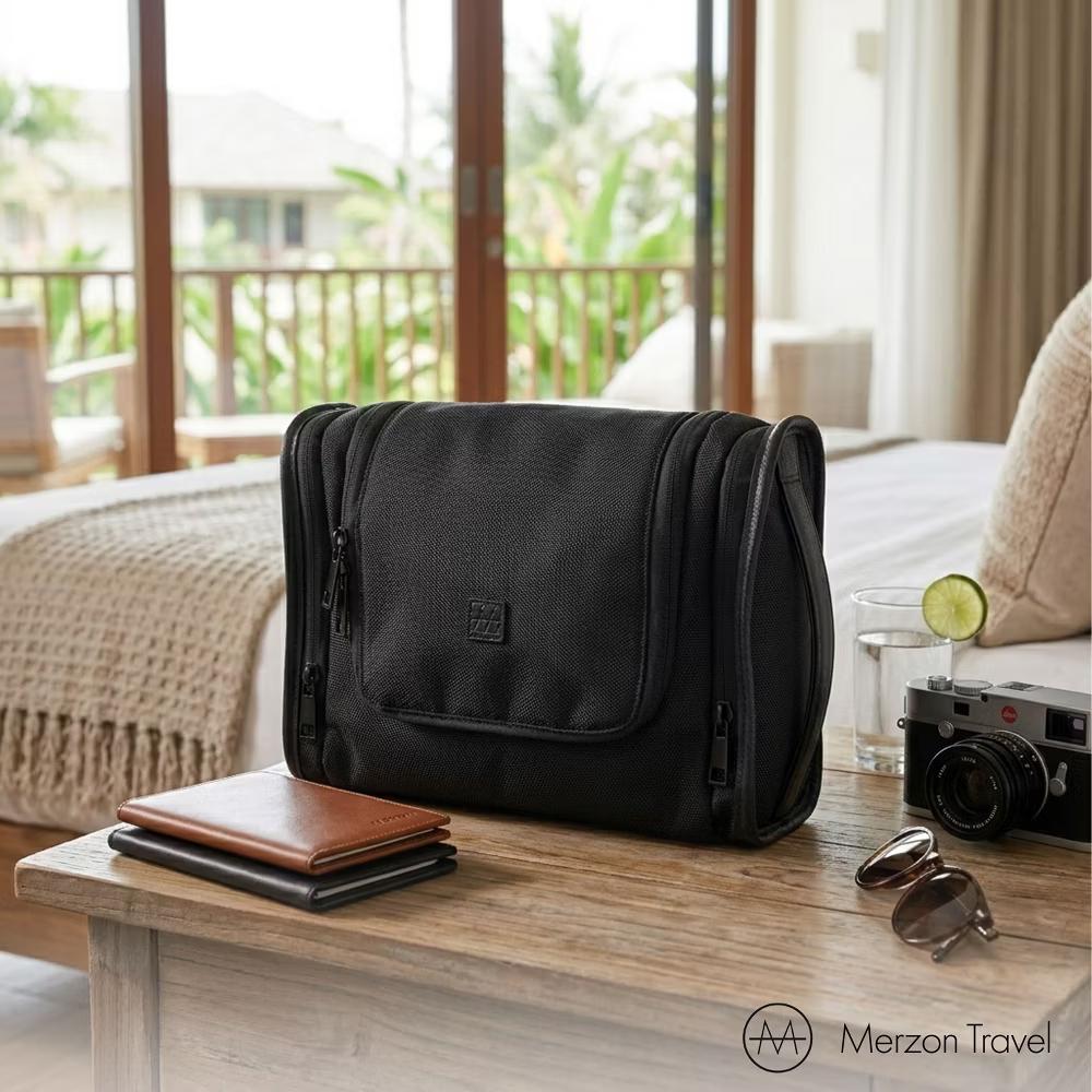 Merzon Dopp’r Ganger Travel Toiletry Kit Durable Organizer for Grooming & Travel Essentials - Image 4