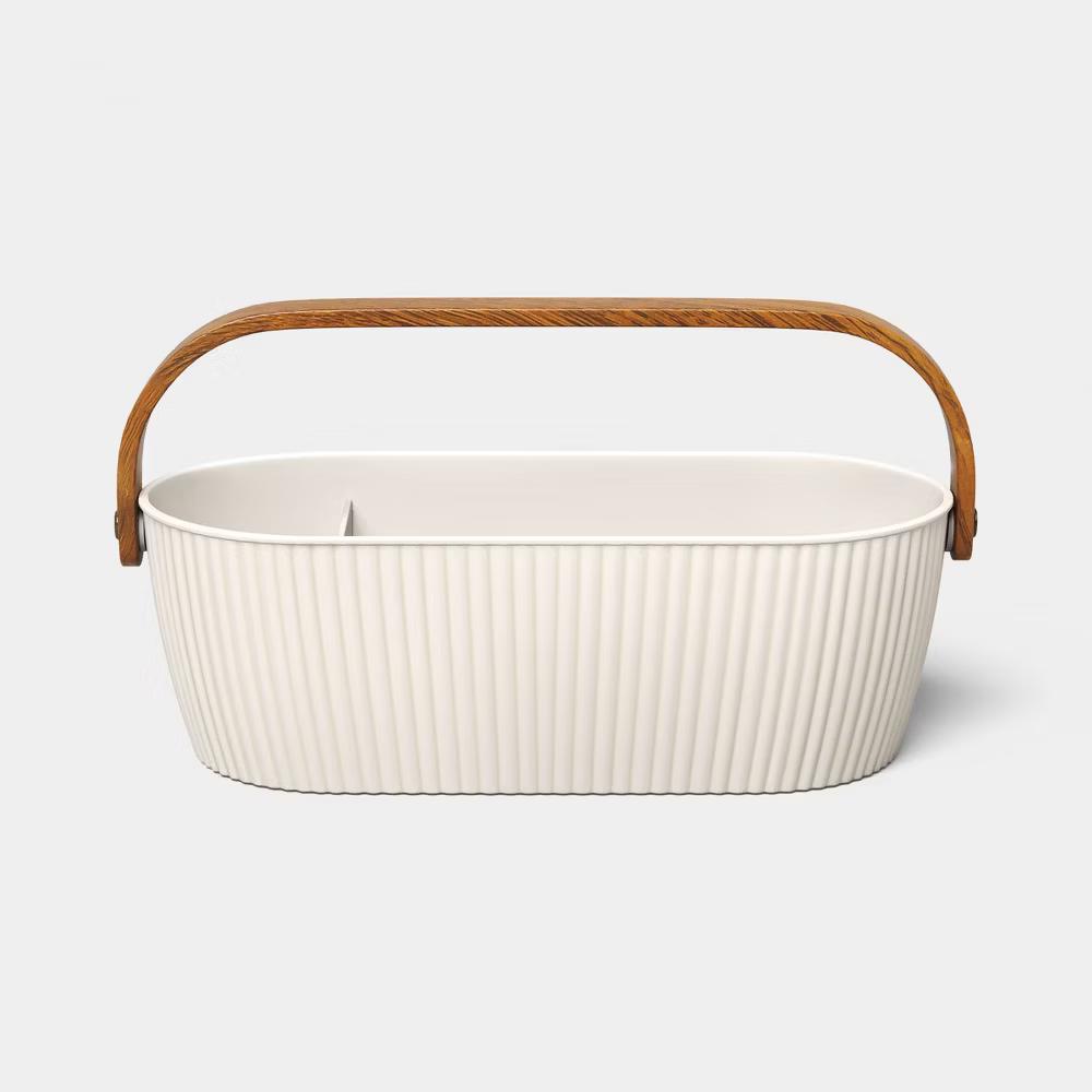 Desktop Caddy Desk Organization Set Cream - Image 2