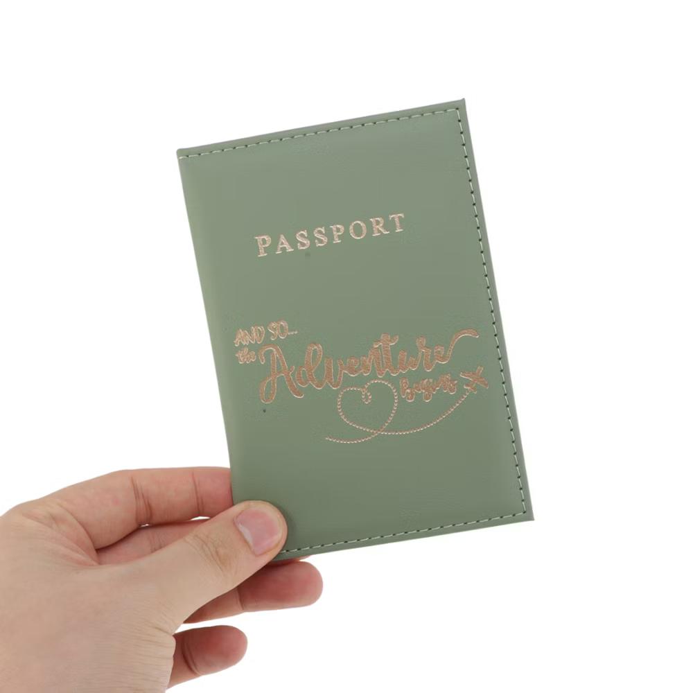 Letters Design Passport Holder 1 Pc - Image 27