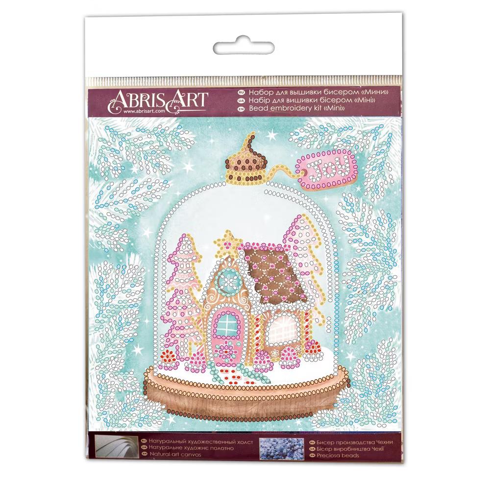 Art Mini Bead embroidery kit - Cheerful house - Image 6