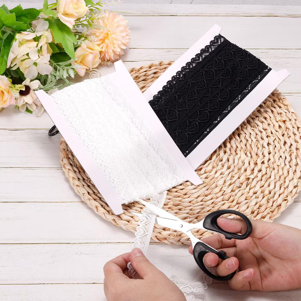 Heart Pattern Decorative Gift Wrapping DIY Crafts Lace Ribbon - Image 6