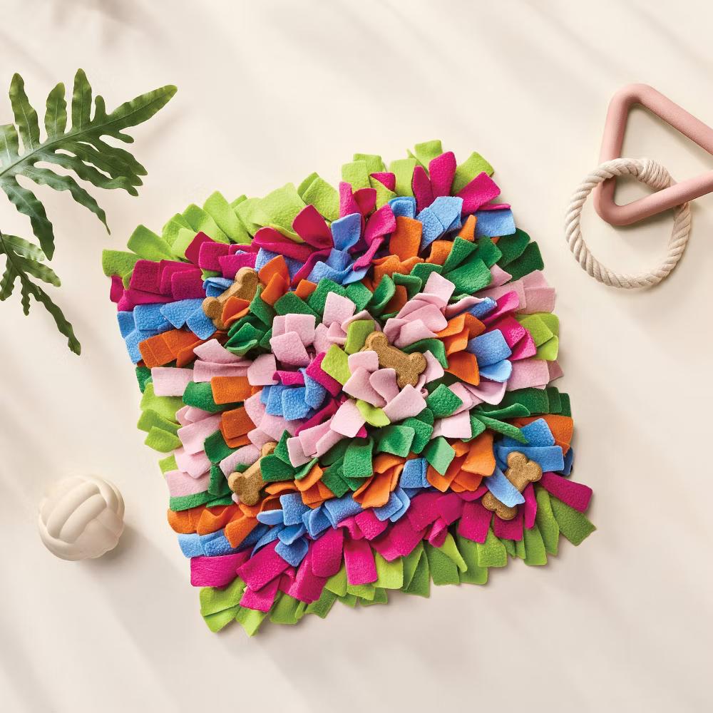 Pets Craft Fleece Enrichment Snuffle Mat Activity Kit