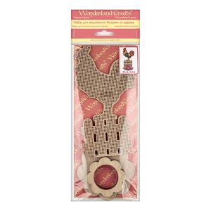 Crafts Set for embroidery with beads on wood FLK-333
