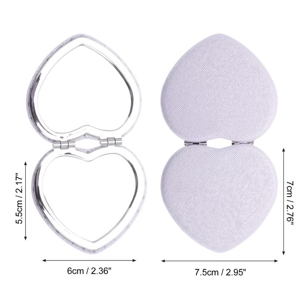 Heart-shape Makeup Mirror 1 Pc - Image 17