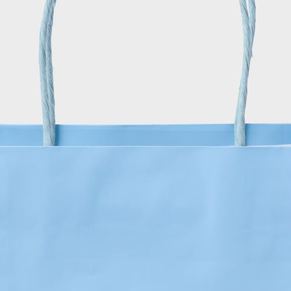 Medium Gift Bag Light Blue - Image 3