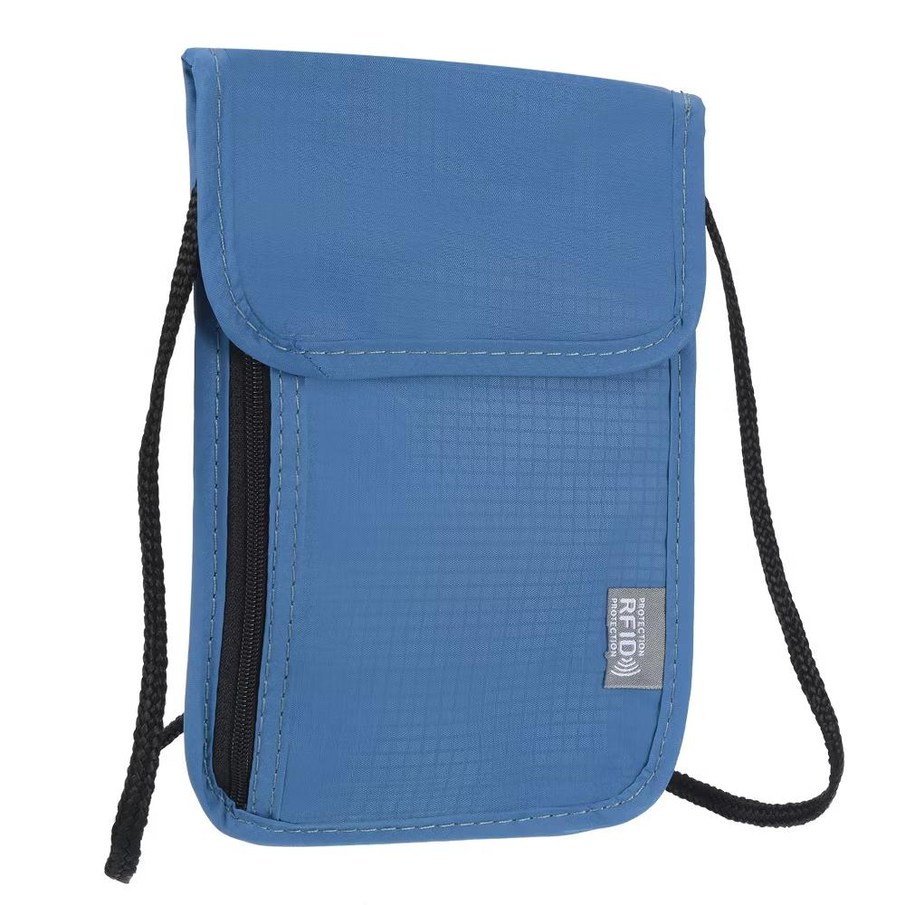 Waterproof Passport Holder Neck Wallet for Women Men - Image 10