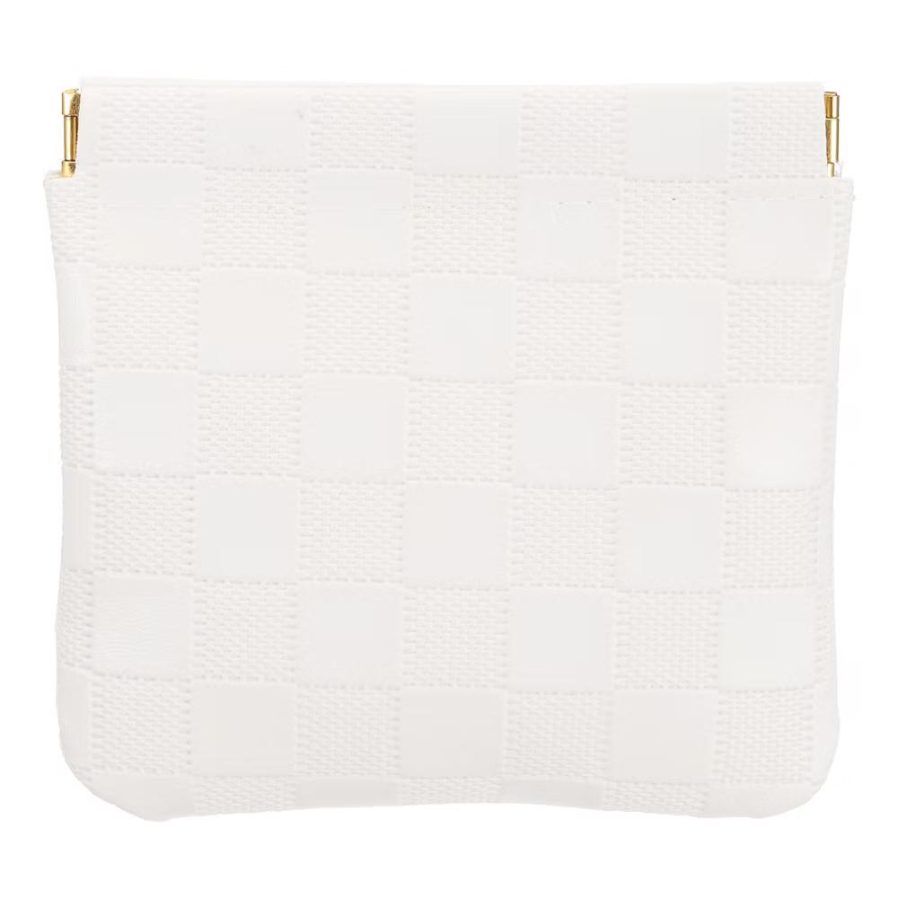 Leather Waterproof Travel Organizing Mini Snap Closure Makeup Pouch - Image 21