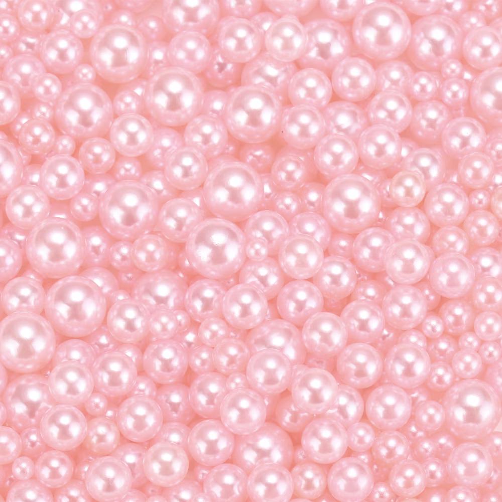 No Hole ABS Round Faux Pearl for Vase Fillers DIY Home Decoration 800 Pcs - Image 49