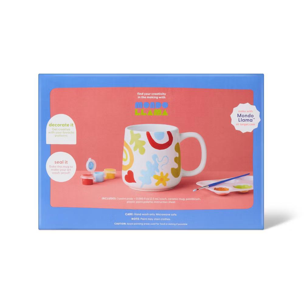 Ceramic Mug Painting Craft Kit - Image 3