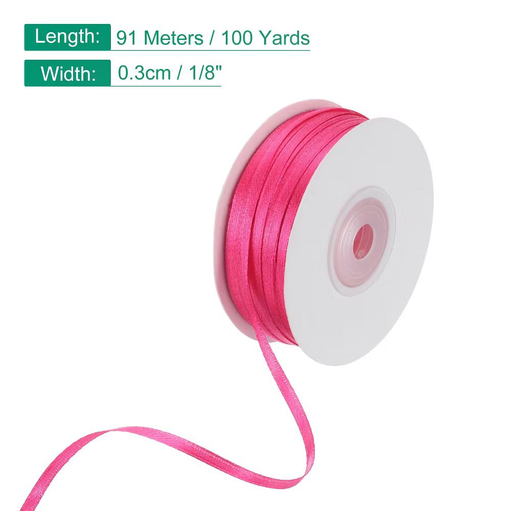 Silky Smooth Soft Shiny Fabric Ribbons - Image 48