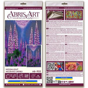 Art Bead Embroidery Kit - Moonlight