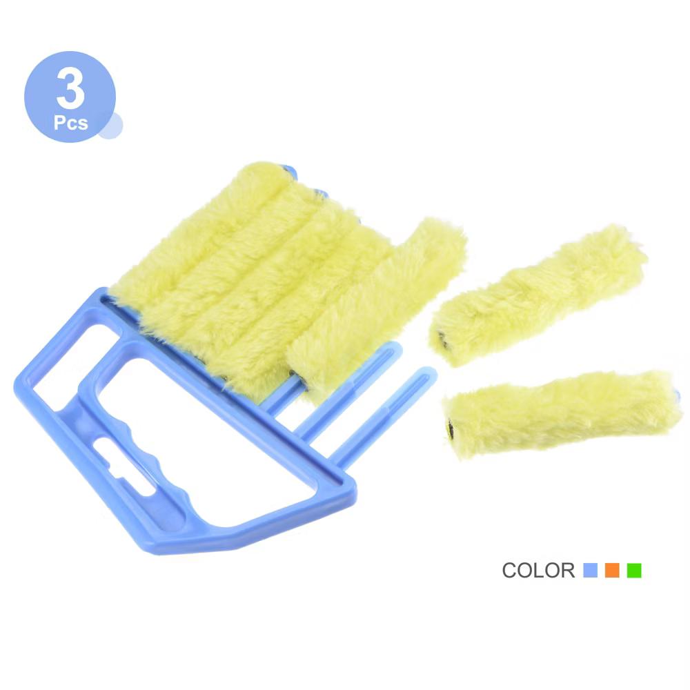 Window Blind Hand-held 7 Finger Dust Shutter Brushes Multicolored 3 Pcs - Image 3