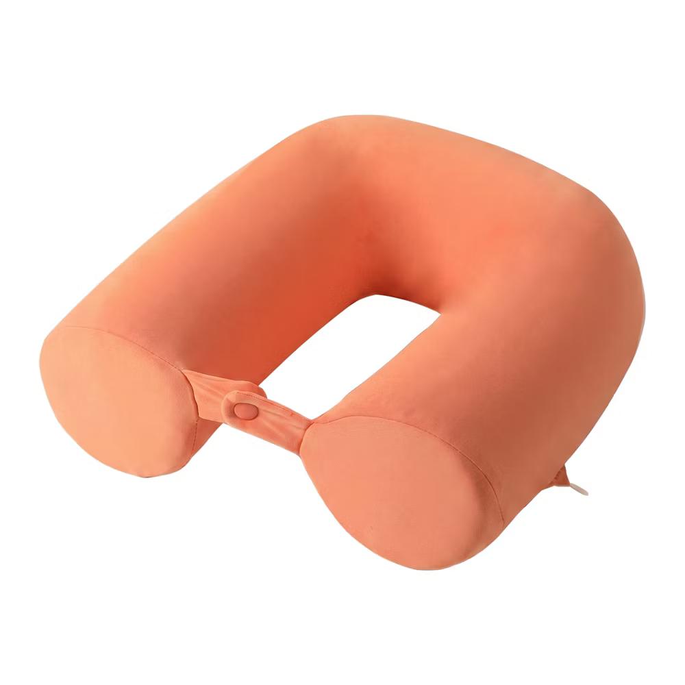 U‑Shaped Memory Foam Nap Pillow with Snap Closure for Desk and Travel Use 1Pc - Image 22