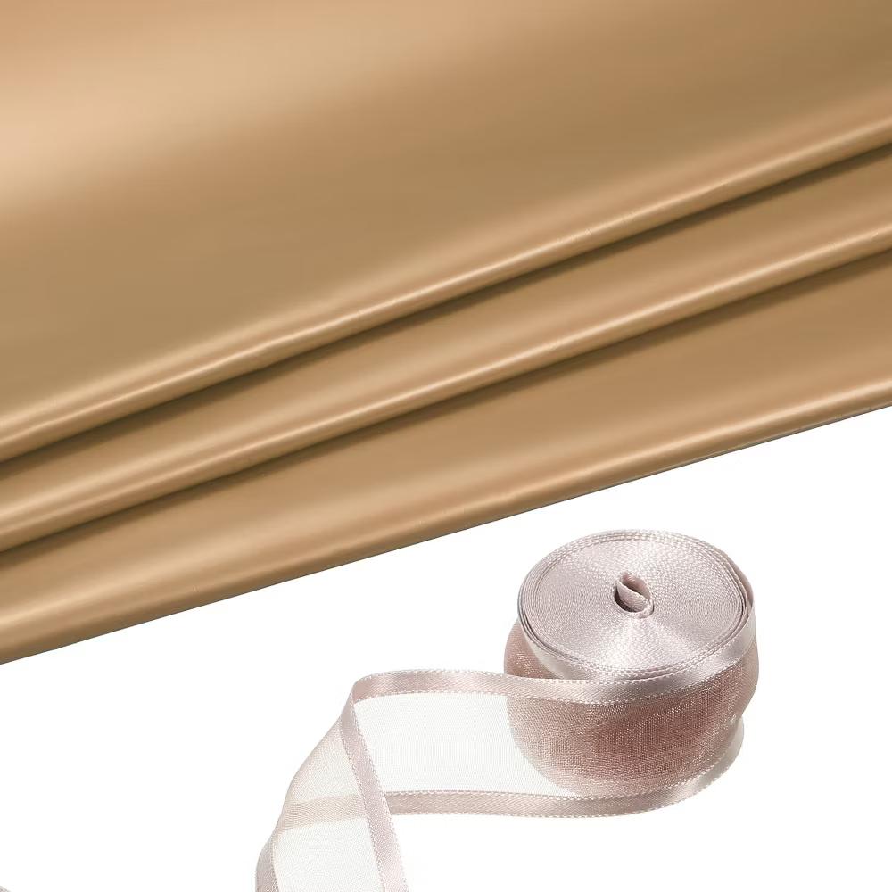 DIY Crafts Waterproof Flower Wrapping Paper with Ribbon 20 Sheets - Image 16