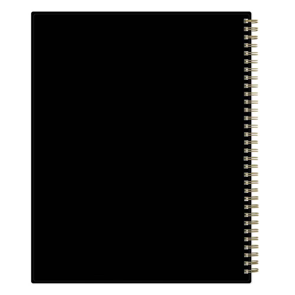 Blue Sky 8.5"x11" 2026-2027 Weekly/Monthly Planner BS Black PP with Double Horizontal Pockets Wirebound - Image 9