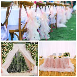 Wedding DIY Crafts Soft Durable Lightweight Decorative Ribbon