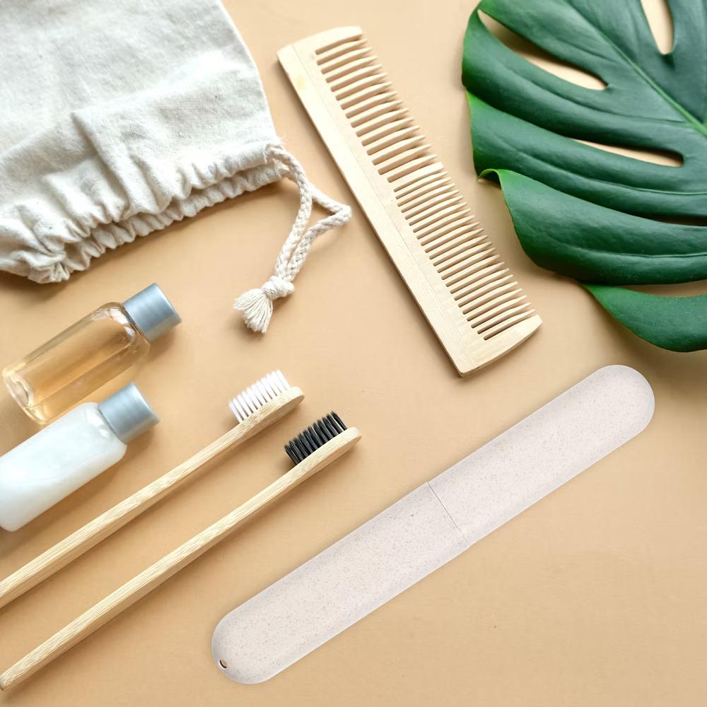 othbrush Travel Case Traveling PP Portable Toothbrush Holders Cases for Business 8.07''x1.22''x0.83'' - Image 2