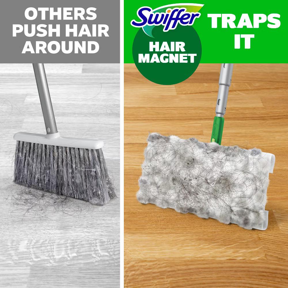 Swiffer Unscented Sweeper Hair Magnet Deluxe Starter Kit Floor Cleaners - 9pc - Image 10