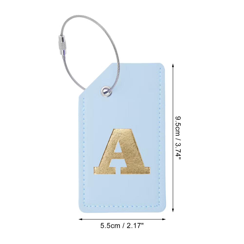 Luggage Tag Light Blue 1 Pc - Image 3