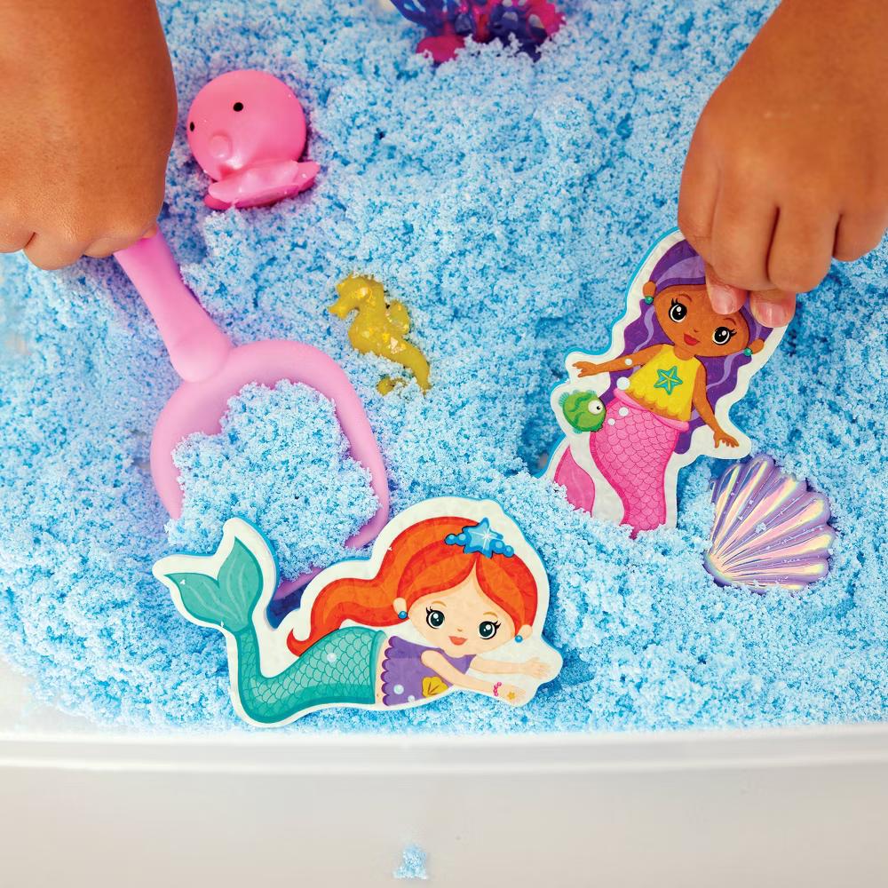 Creativity for Kids Sensory Bin Mermaid: DIY Art Kit with Figures & Accessories for Ages 3 - Image 6