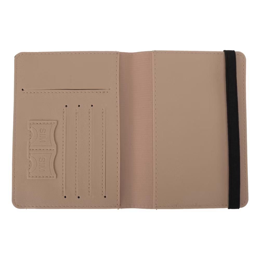Simple Elastic Strap Passport Holder 1 Pc - Image 33