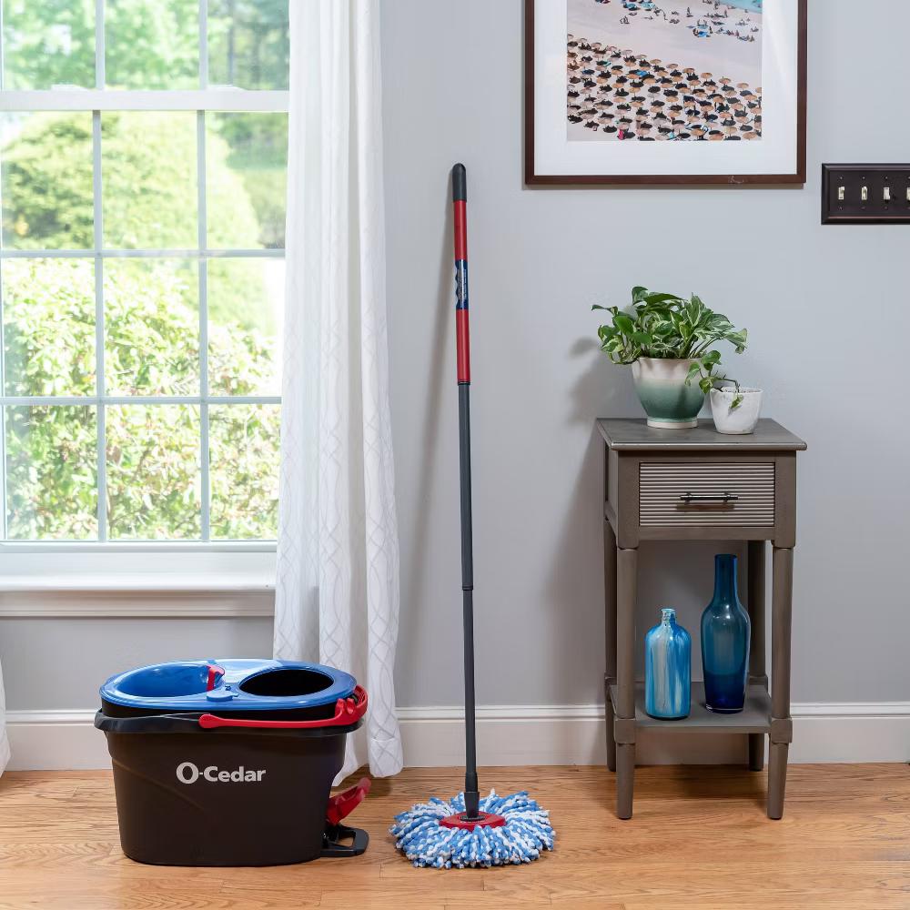 RinseClean Spin Mop & Bucket System: Cleaning Tools and Accessories - Image 7