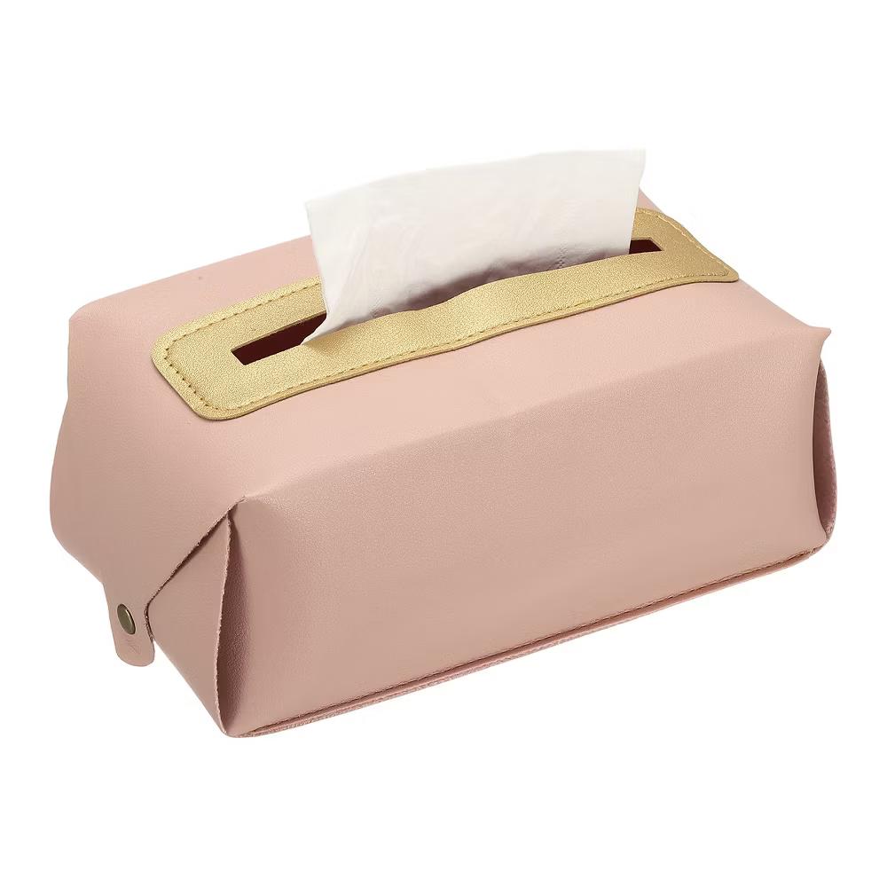 PU Leather Home Car Office Decorative Tissue Box Cover - Image 17