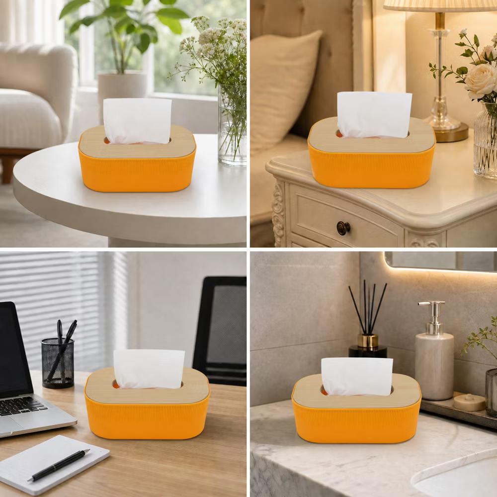 Vertical Stripes Tissue Box Cover 1 Pc - Image 24