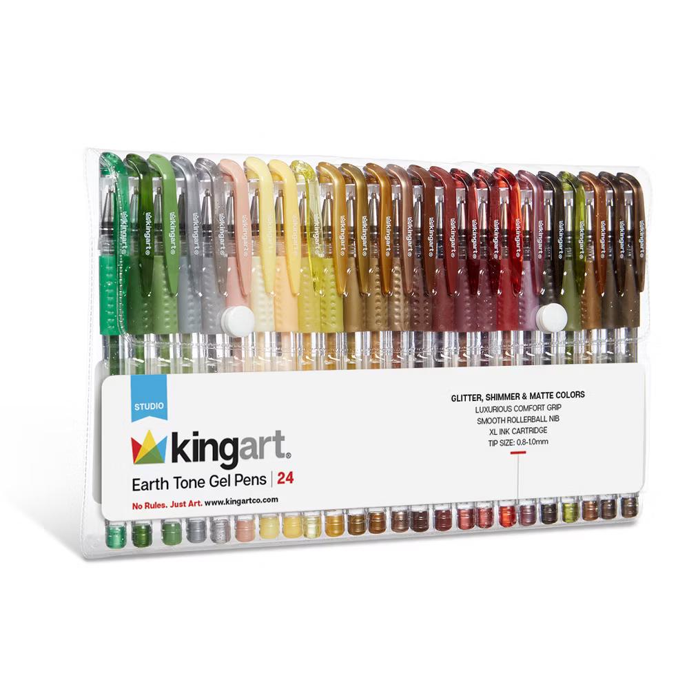 Gel Pens 24 Earth Tone Colors - Image 7