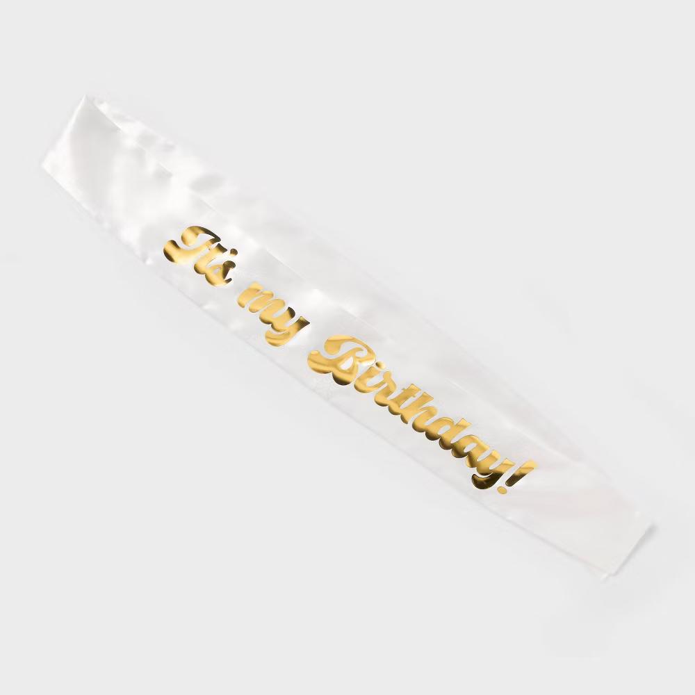 "It's My Birthday" Wearable Party Sash - Image 4