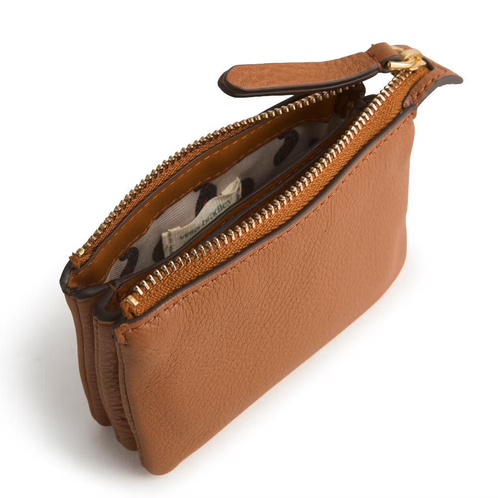Women's Leather Accordion Card Case - Image 9