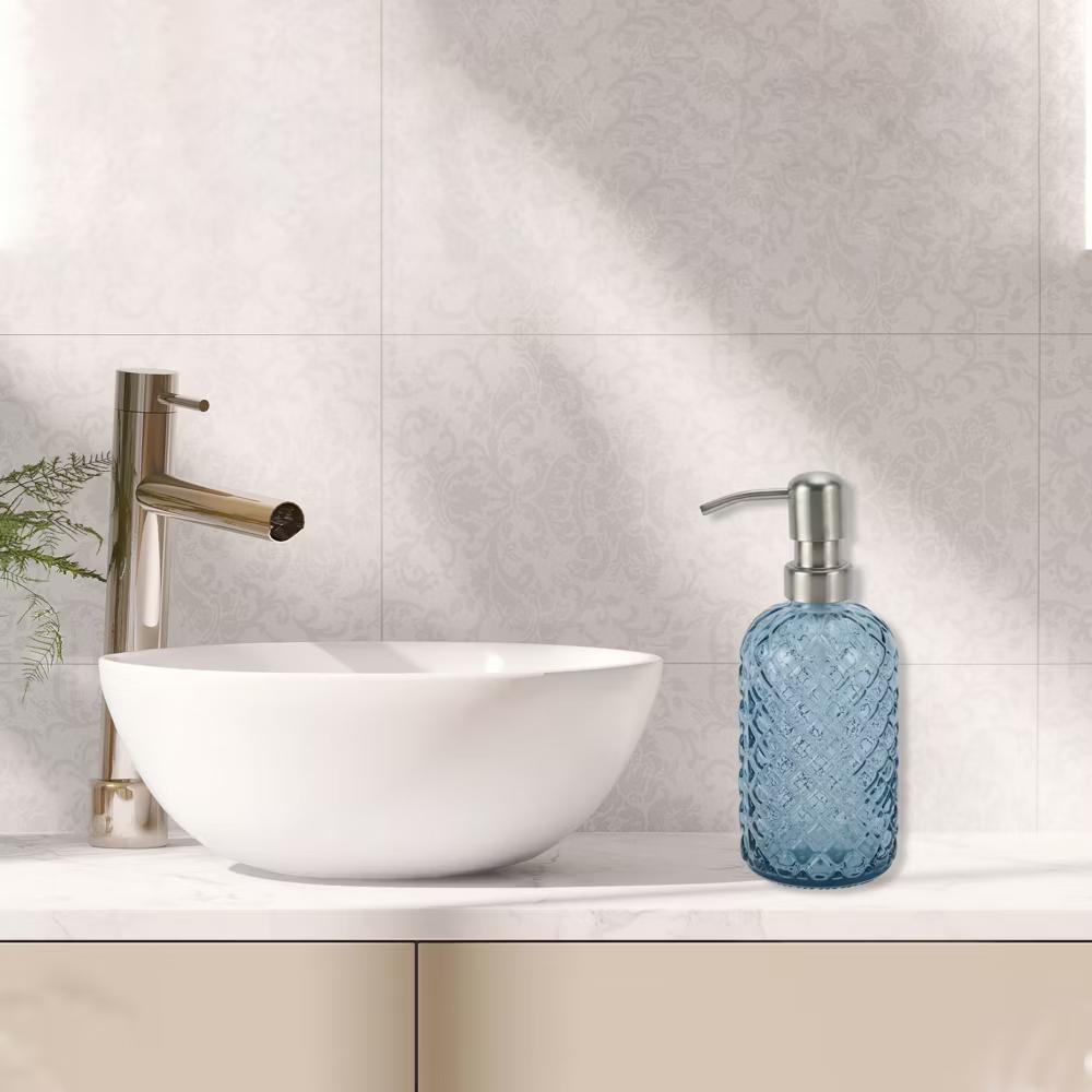 Simple Cylindrical Soap Pump Dispenser 400ml 1 Pc - Image 8