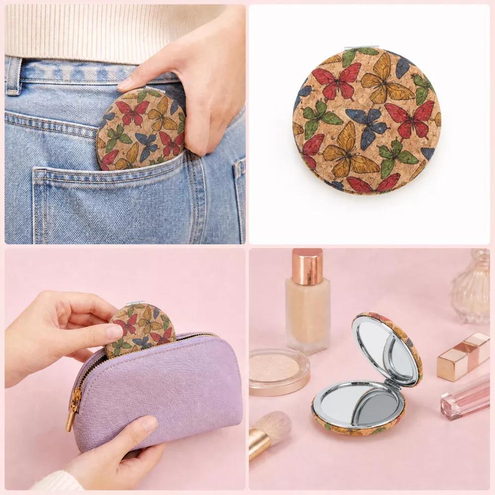 Folding Magnetic Double-Sided Round Makeup Mirror 1 Pc - Image 23
