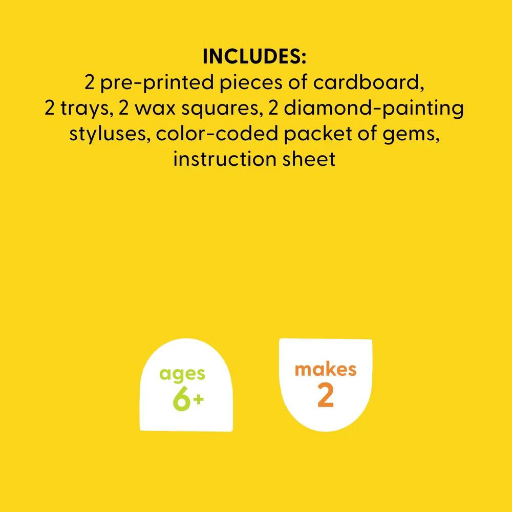 2ct Animal Gem Art Craft Activity Kit - Image 4