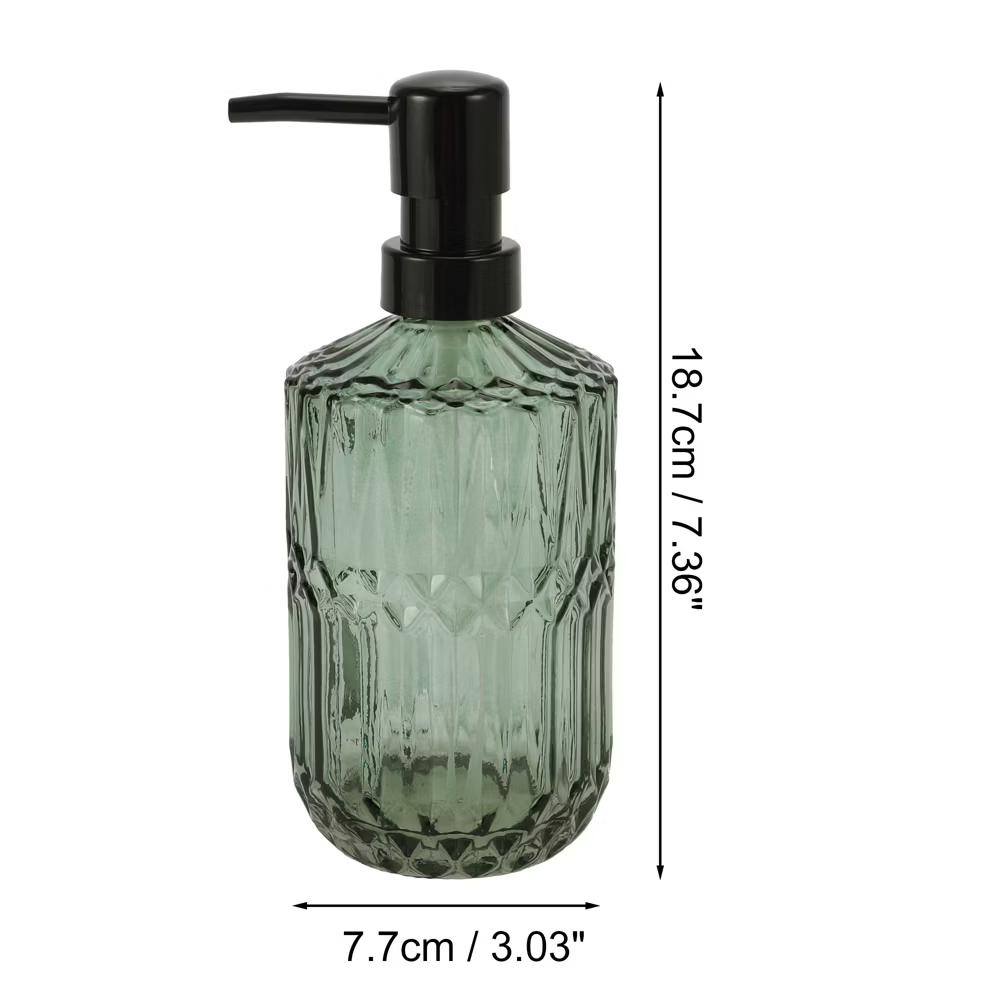 Classic Cylindrical Soap Pump Dispenser 450ml 1 Pc - Image 16