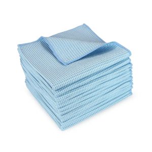 Arkwright Smart Choice Waffle Weave Cleaning Cloths (12 Pack), 16x16 in.