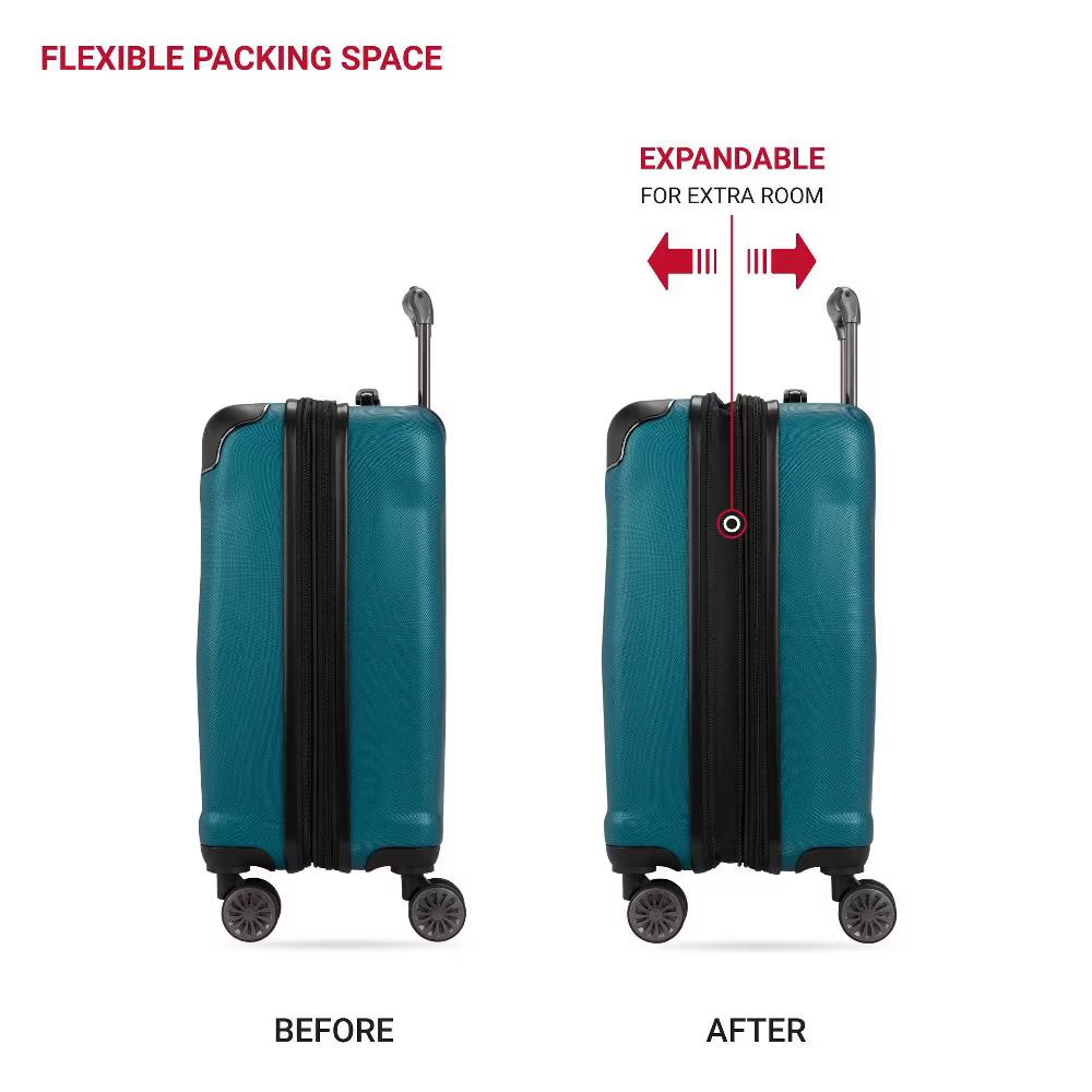 Cascade Hardside Carry On Spinner Wheels Suitcase - Image 20