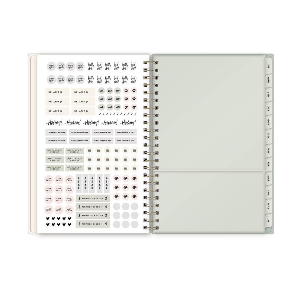 The Everygirl 5"x8" 2026-2027 Weekly/Monthly Planner Cotswold Cream Safety Wirebound - Image 10