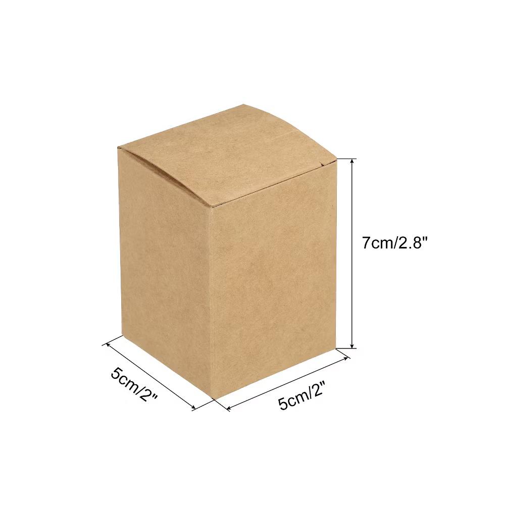 Recycled Corrugated Paper Craft DIY Gift Boxes 15 Pcs - Image 12
