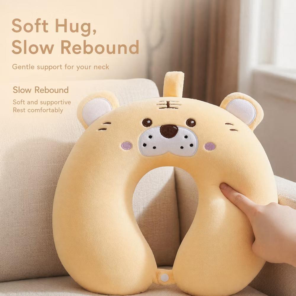 U-Shape Memory Foam Portable Traveling Travel Neck Pillows 12x12in 1 Pc - Image 39