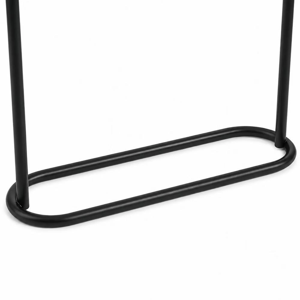 Trio Essentials Double-Sided Vanity Mirror, 1X & 5X Magnification, 360° Swivel Tabletop Makeup Mirror, Freestanding Bathroom Cosmetic Mirror, Black - Image 3